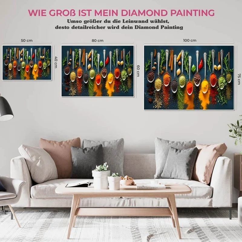5D Diamond Painting – Gewürze