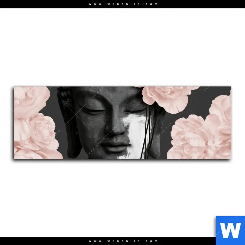 Wechselmotiv | Buddha - Blüten der Stille | Panorama