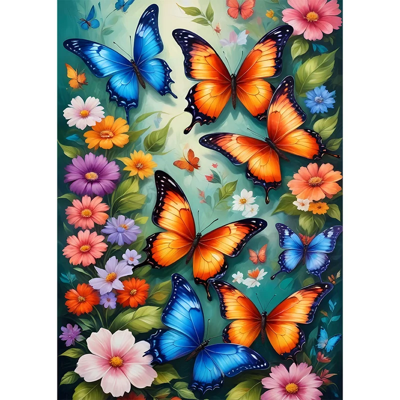 5D Diamond Painting – Butterfly Symphony