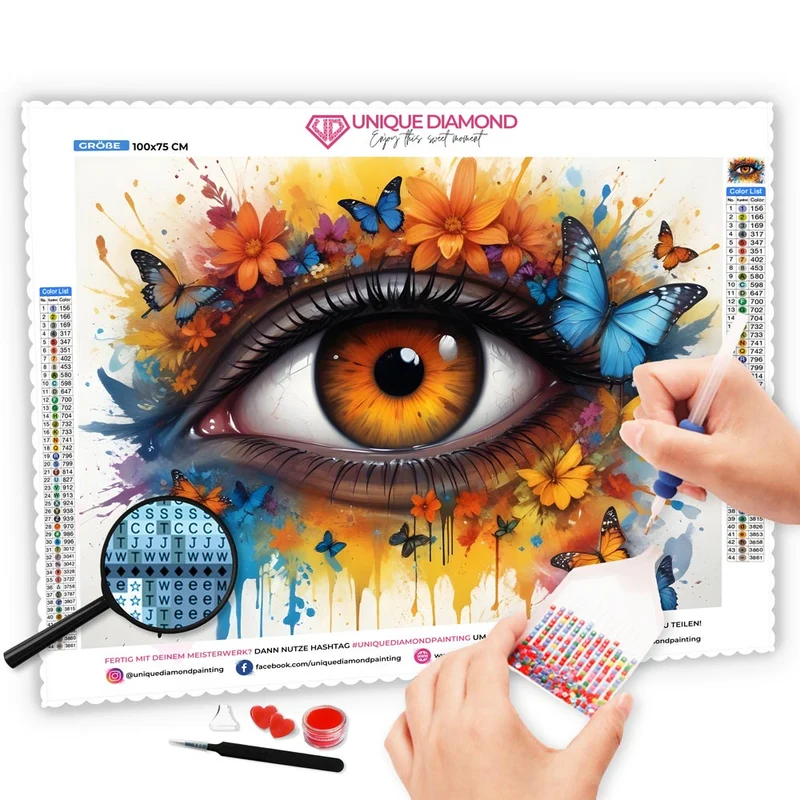 5D Diamond Painting – Vision of Colors