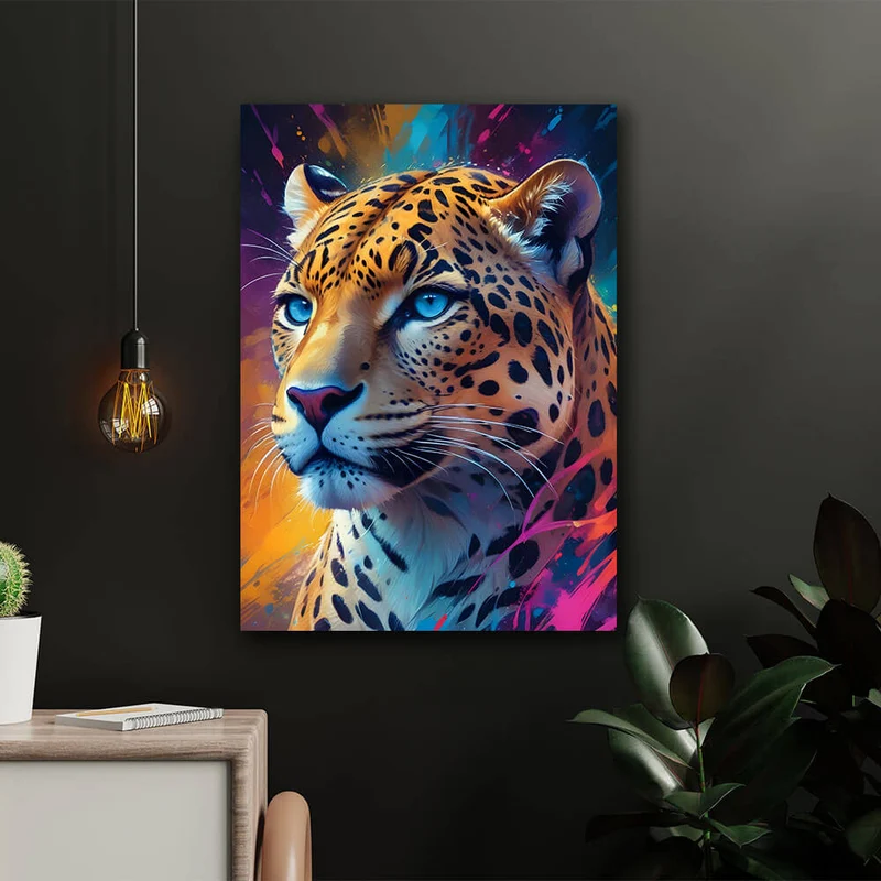 5D Diamond Painting – Leopard