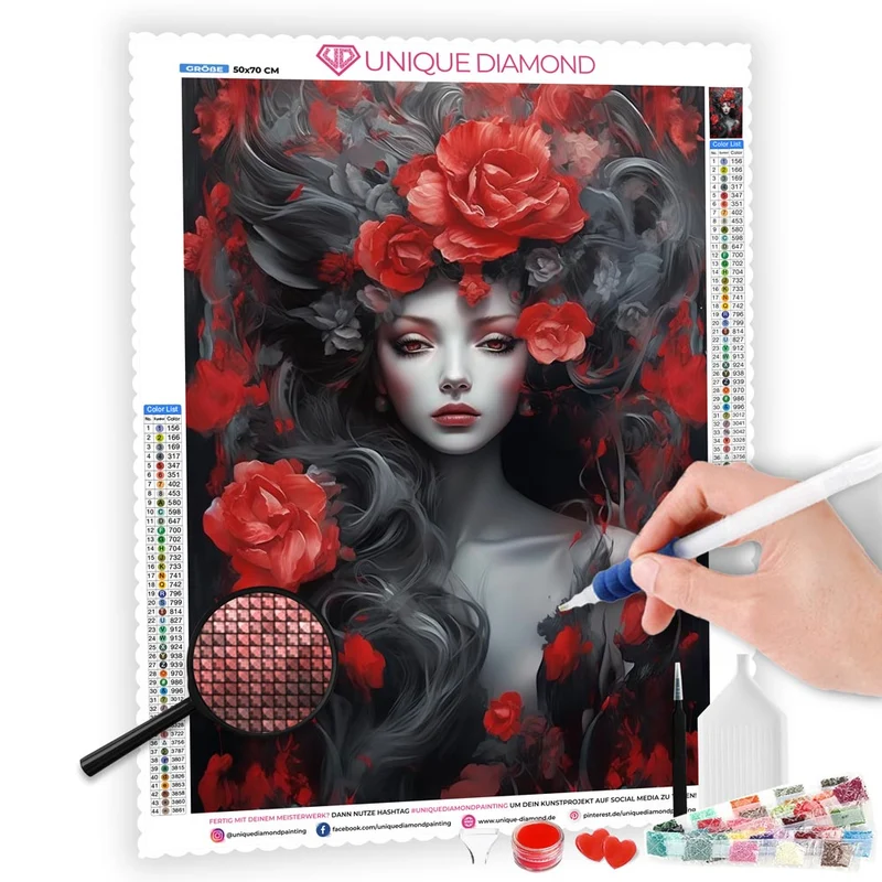 5D Diamond Painting – Schönheit der Nacht