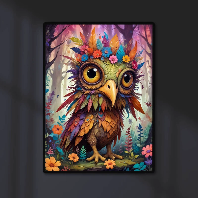5D Diamond Painting – Whimsy Owl
