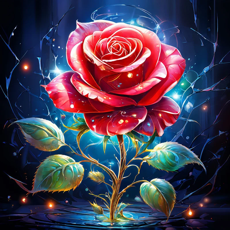 5D Diamond Painting – Glowing Grace