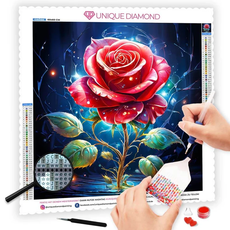 5D Diamond Painting – Glowing Grace