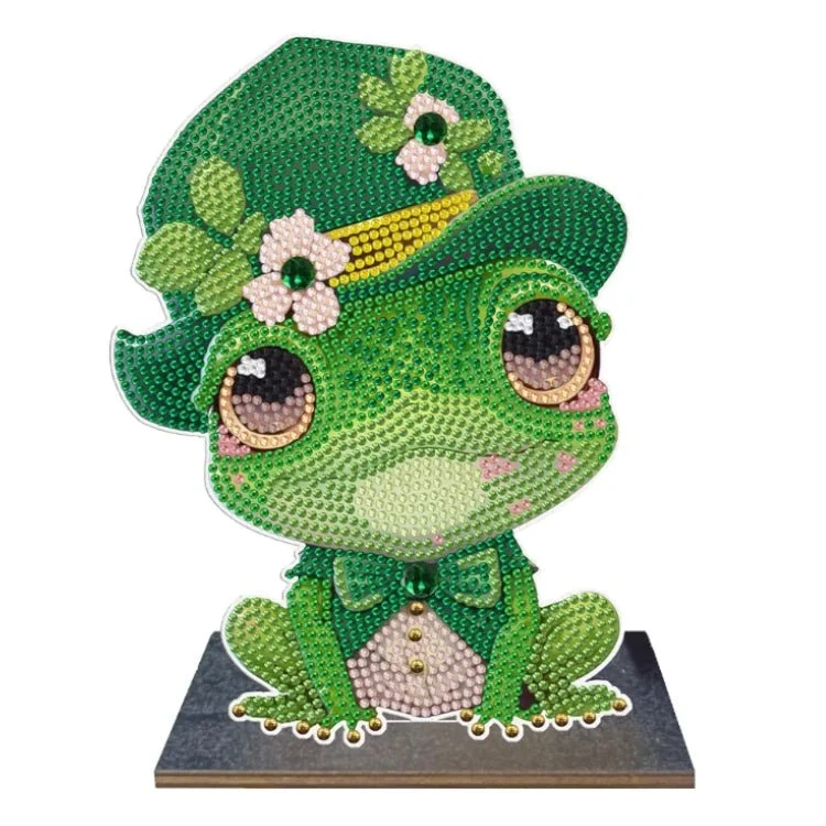 Frosch Aufsteller - Diamond Painting