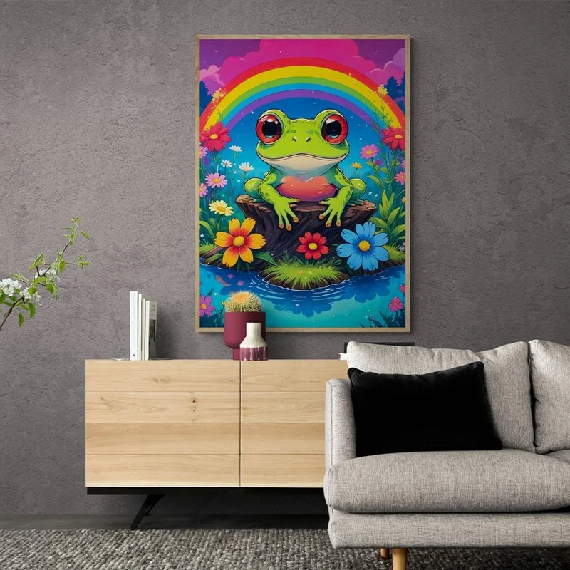 5D Diamond Painting – Frosch