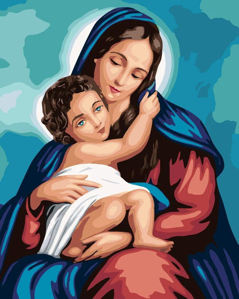 Diamond painting - KLEINER JESUS