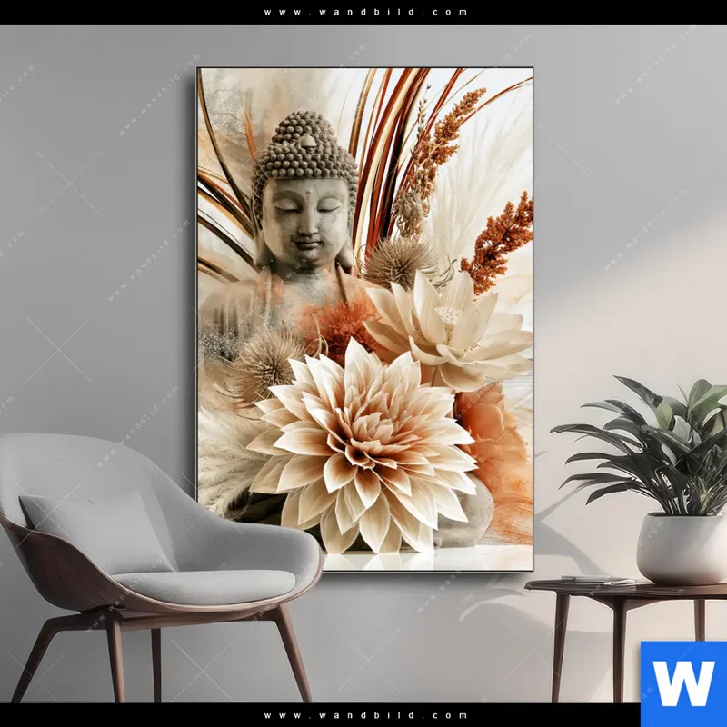 Wechselmotiv | Buddha – Harmonie der Natur | Hochformat