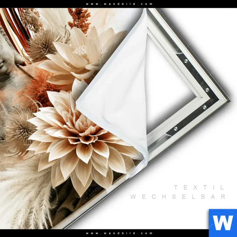 Spannbild | Buddha – Harmonie der Natur | Quadrat