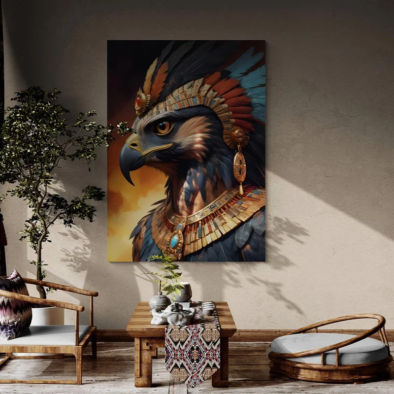 5D Diamond Painting – Falcon
