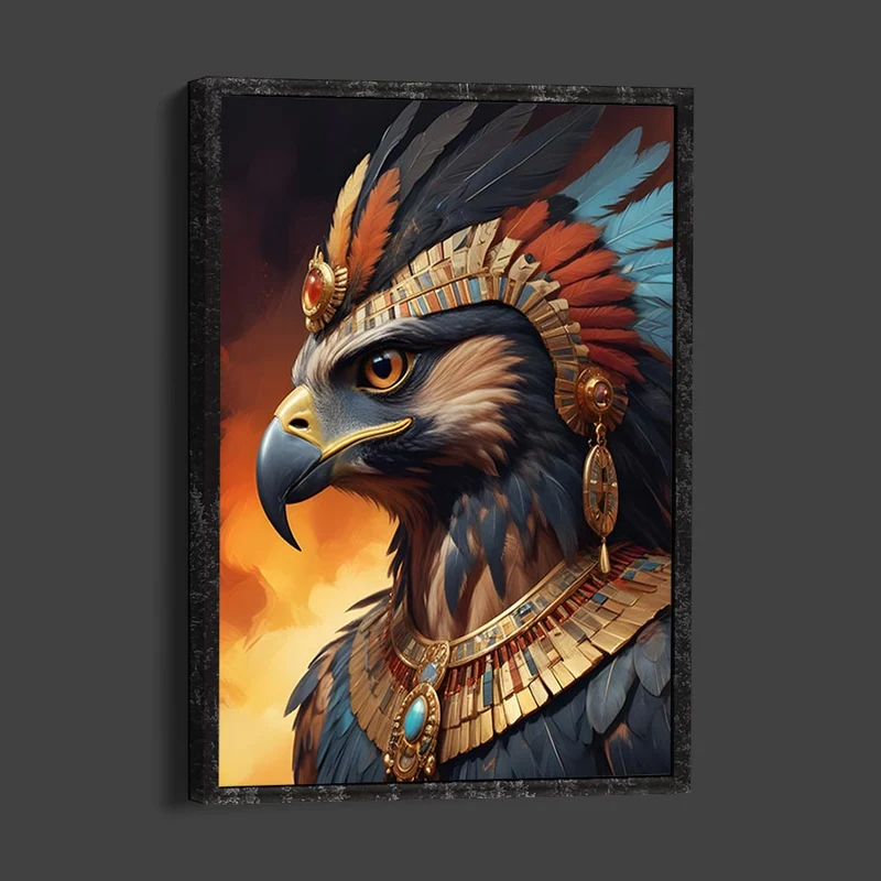 5D Diamond Painting – Falcon