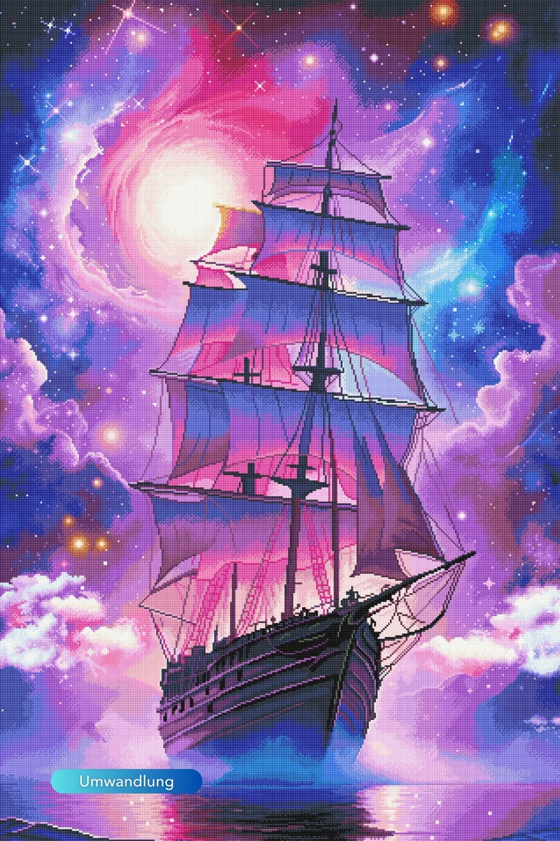 Diamond Painting XXL - Starlight Ocean
