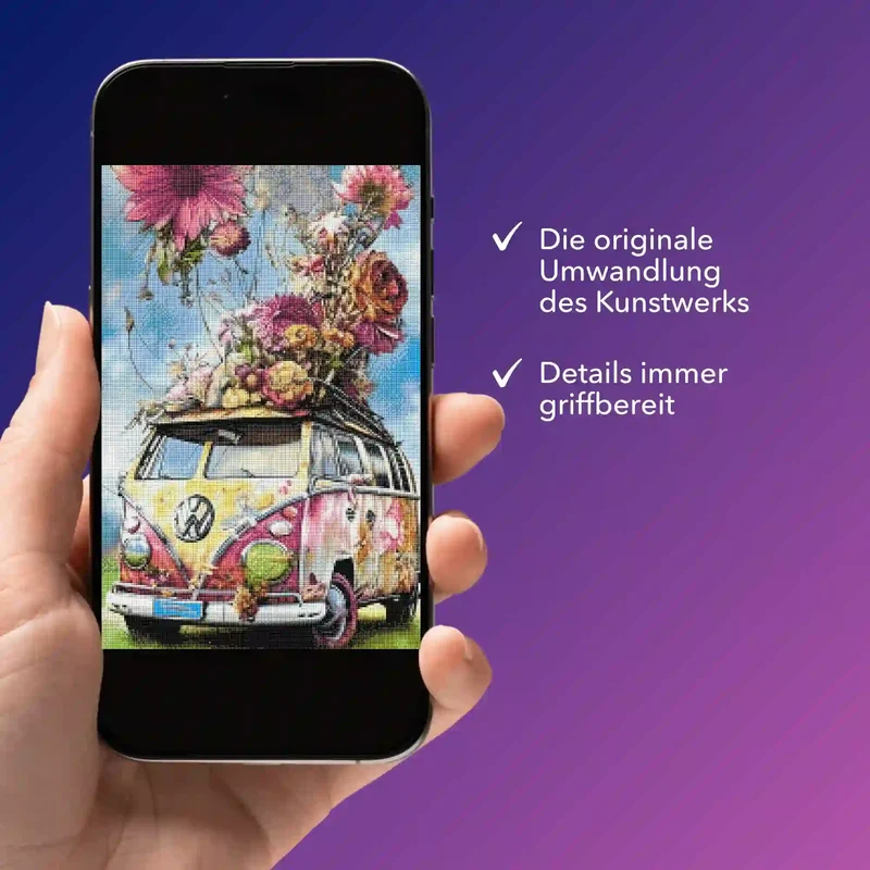 Digitale Bildmappe - Flower Power Bully