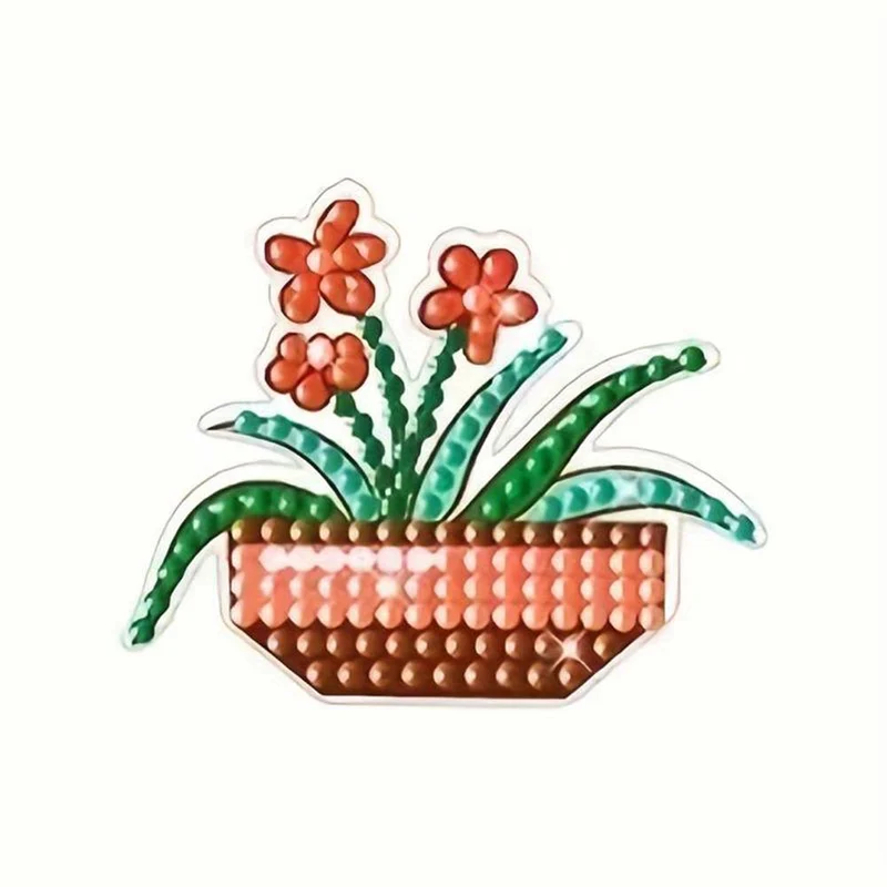 5D Diamond Painting Sticker Set Pflanzen