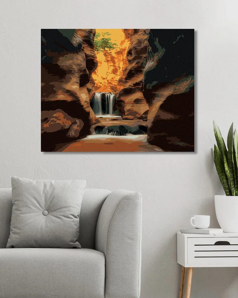 Diamond painting - KLEINE SCHLUCHT (DENNIS FRATES)