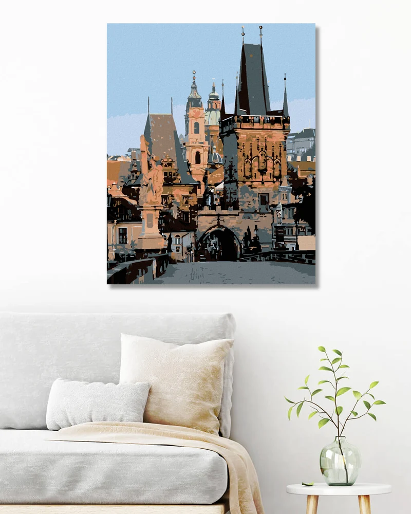Diamond painting - BRÜCKENTÜRME IN PRAG