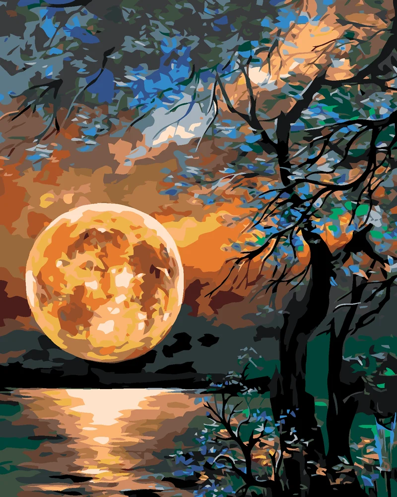 Diamond painting - GEMALTER VOLLMOND