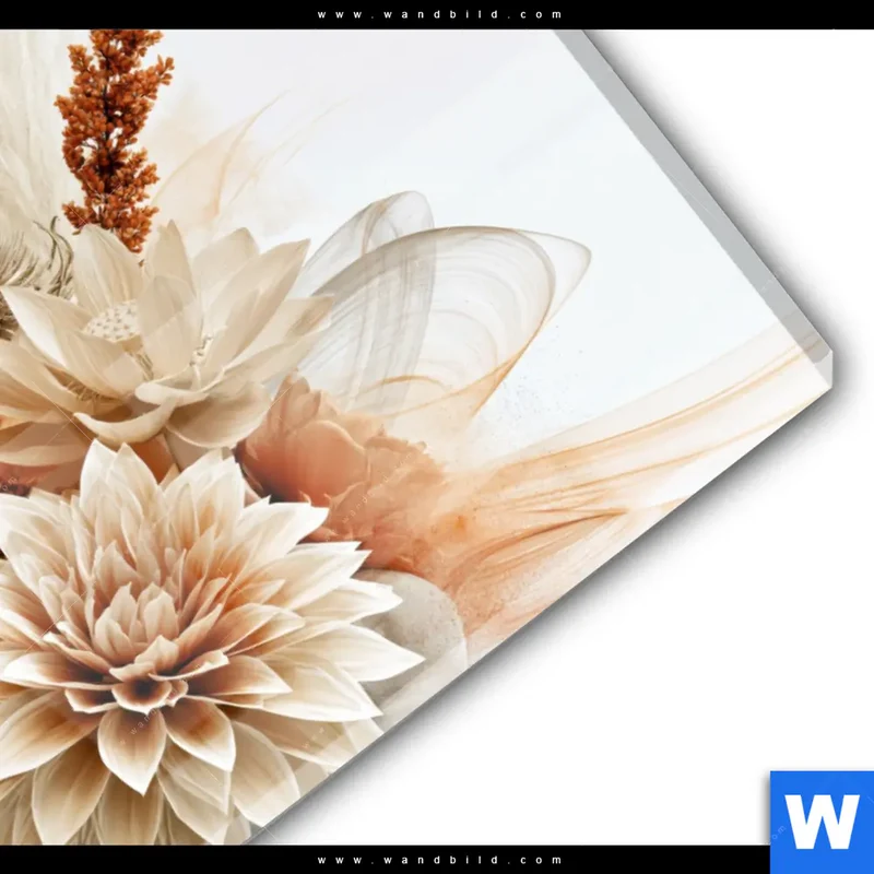 Acrylglasbild | Buddha – Harmonie der Natur | Querformat