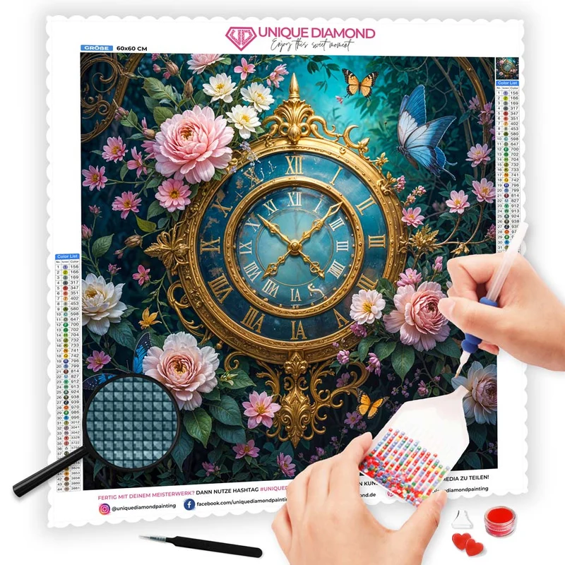 5D Diamond Painting – Time