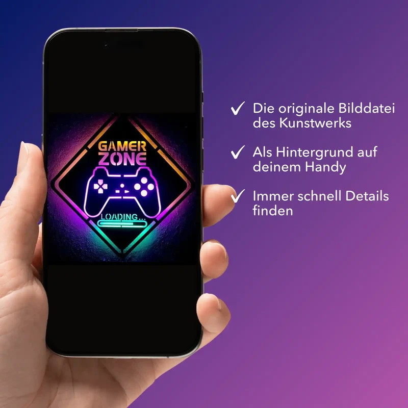 Digitale Bildmappe - Gamer Zone