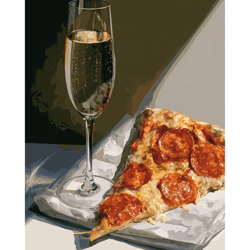 Champagner & Pizza