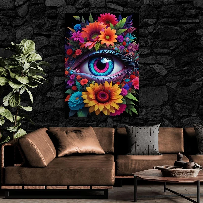 5D Diamond Painting – Flowers Eye