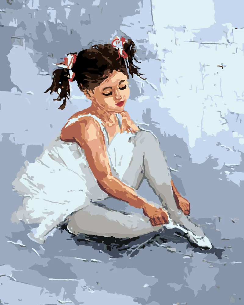 Diamond painting - KLEINE BALLERINA