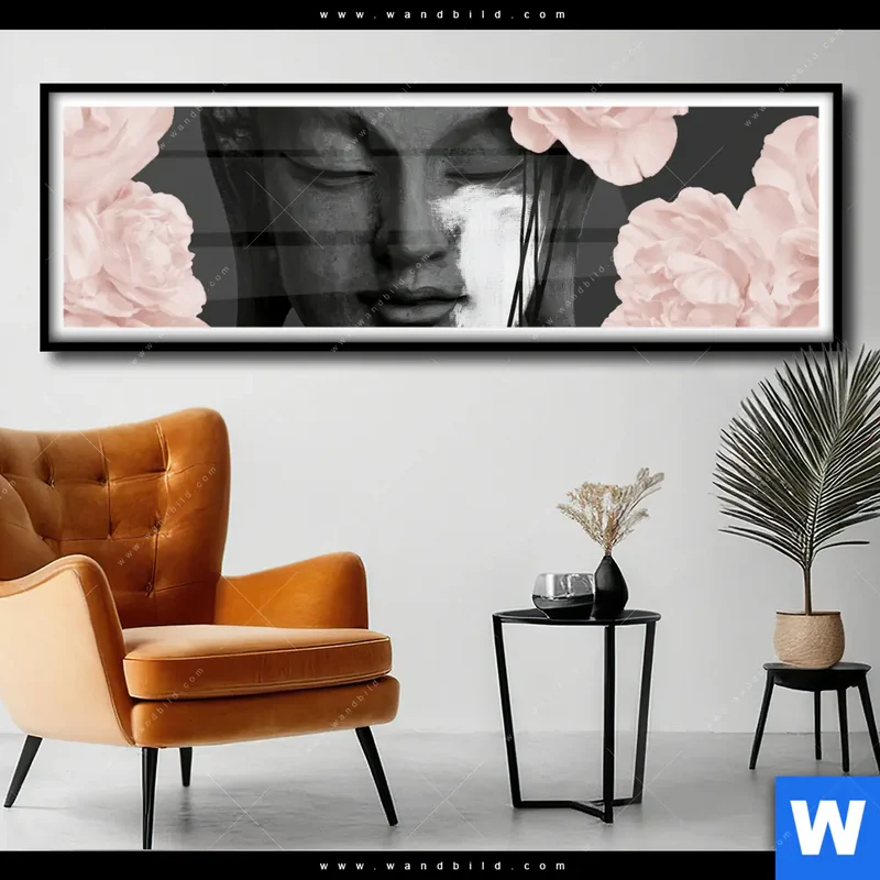 Poster | Buddha - Blüten der Stille | Panorama