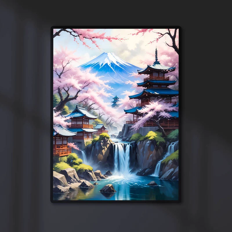 5D Diamond Painting – Sakura Sanctuary