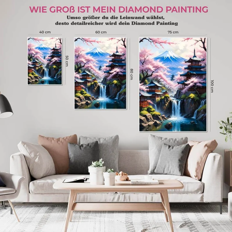 5D Diamond Painting – Sakura Sanctuary