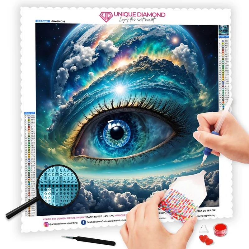 5D Diamond Painting – Celestial Vision