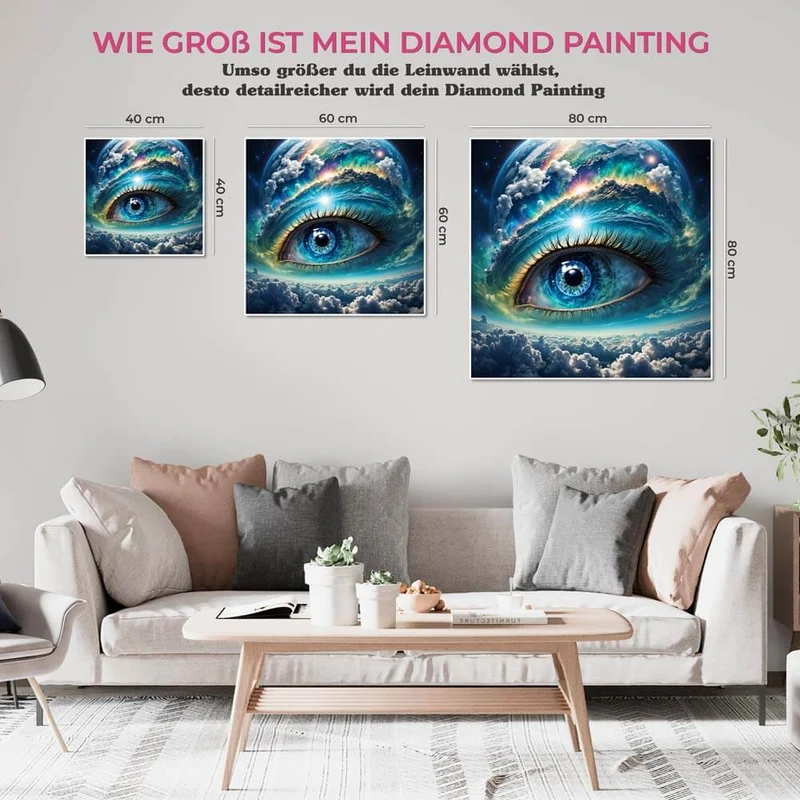5D Diamond Painting – Celestial Vision