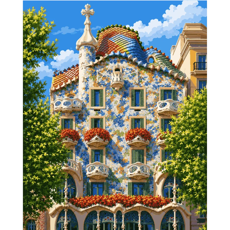 Barcelona-Farben