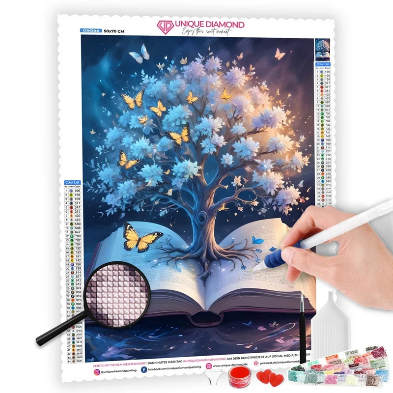 5D Diamond Painting – Magic Tree