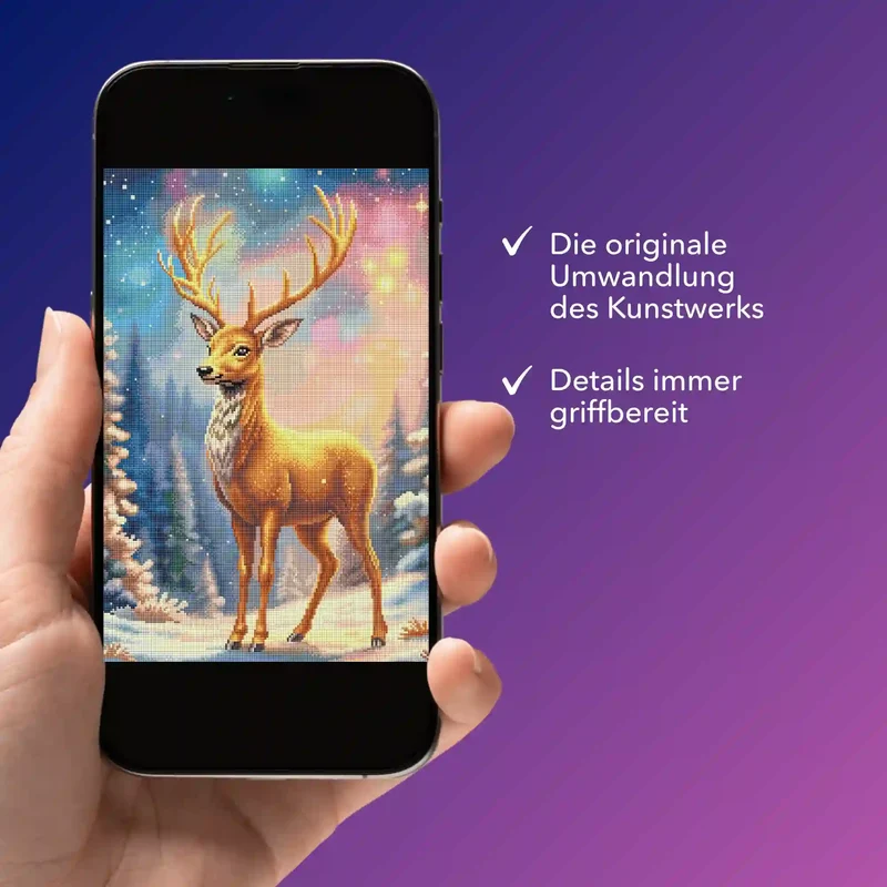 Digitale Bildmappe - Golden Hirsch