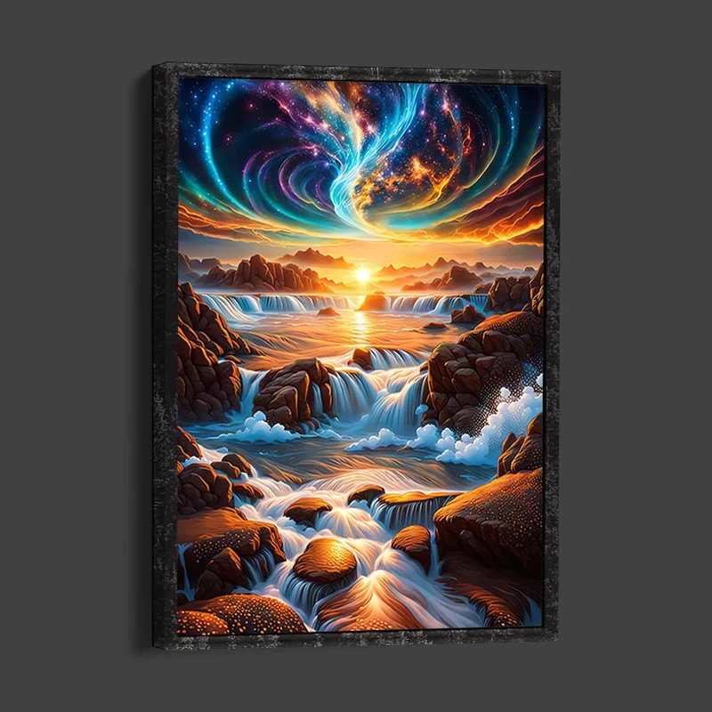 5D Diamond Painting – Sonnenuntergang
