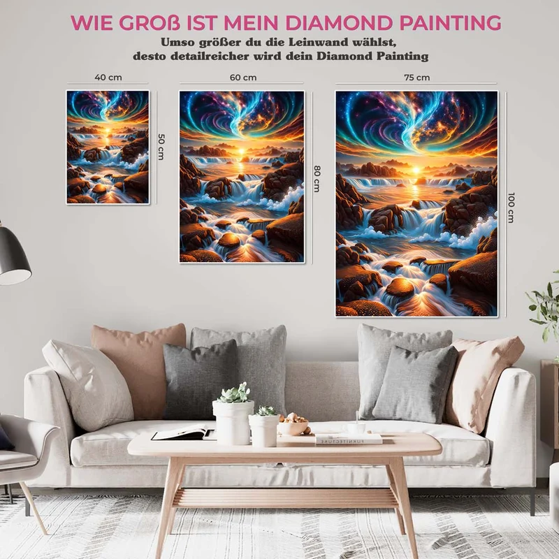 5D Diamond Painting – Sonnenuntergang