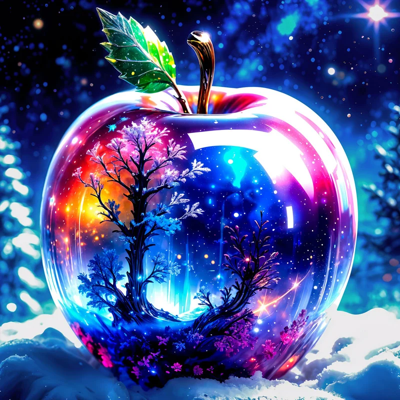 5D Diamond Painting – Magic Apple