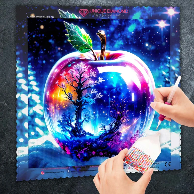 5D Diamond Painting – Magic Apple