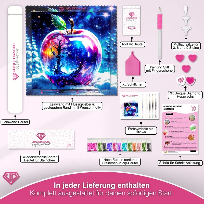 5D Diamond Painting – Magic Apple