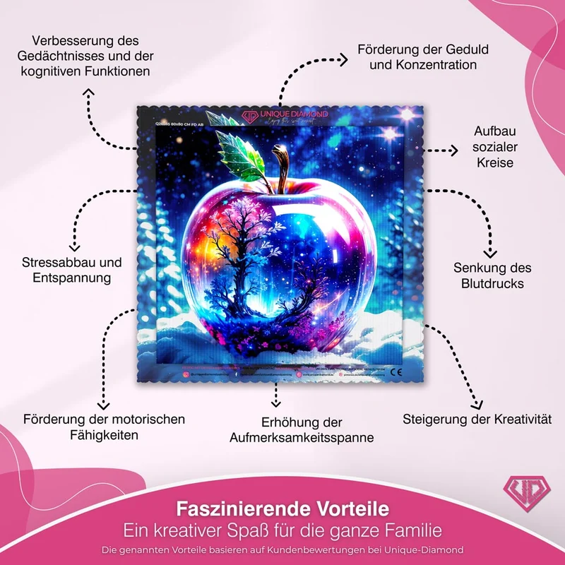 5D Diamond Painting – Magic Apple