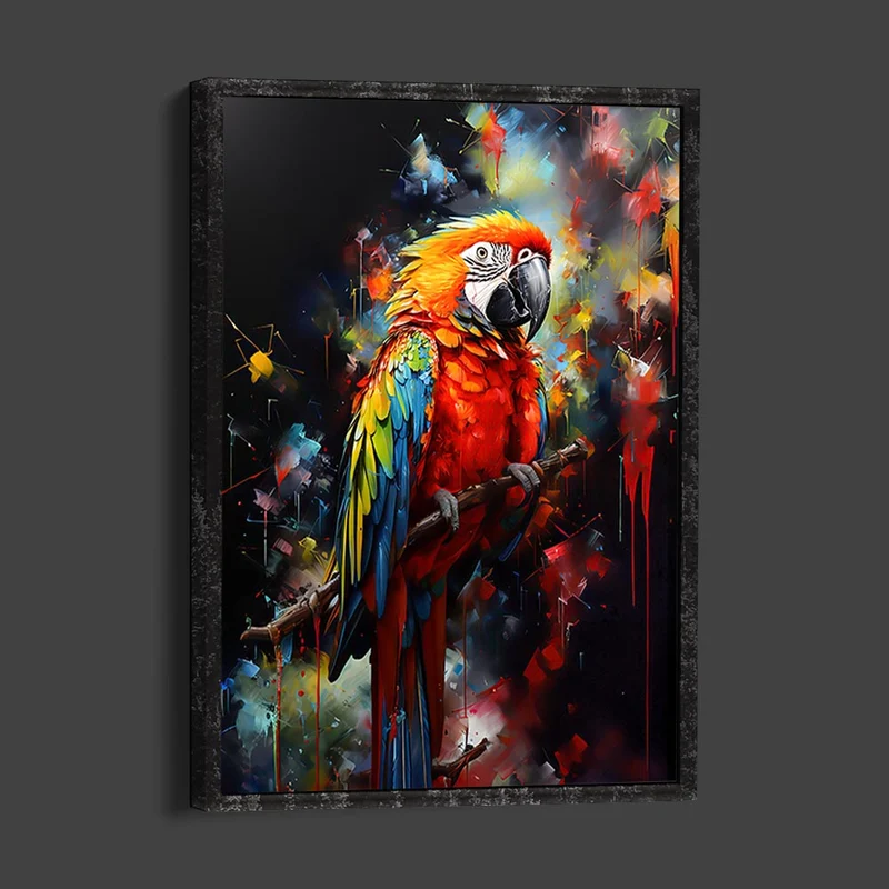 5D Diamond Painting – Papagei