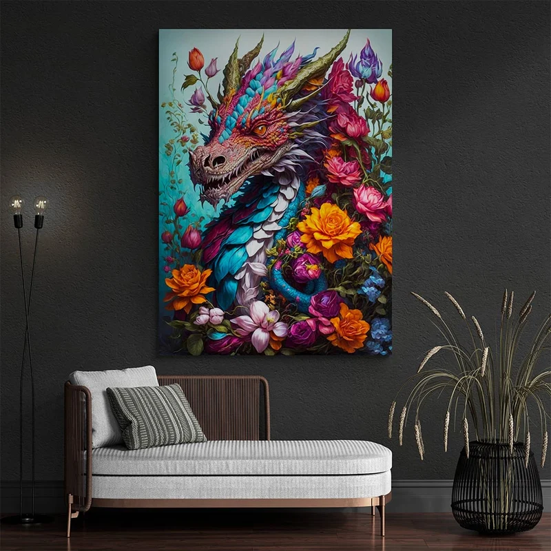 5D Diamond Painting – Dragon