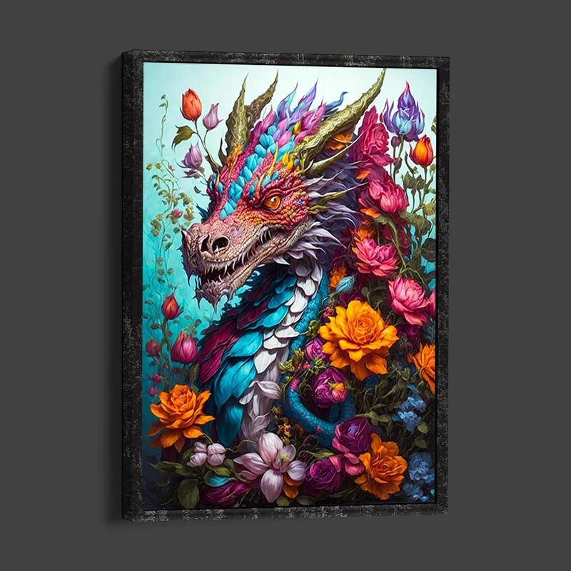 5D Diamond Painting – Dragon