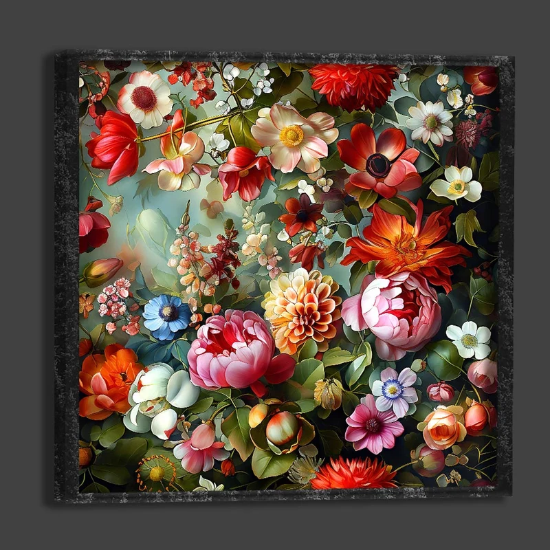 5D Diamond Painting – Blumenbad