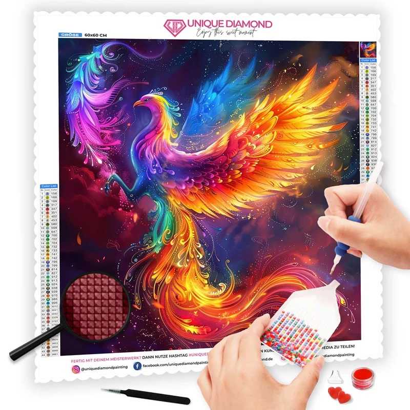 5D Diamond Painting – Phönix