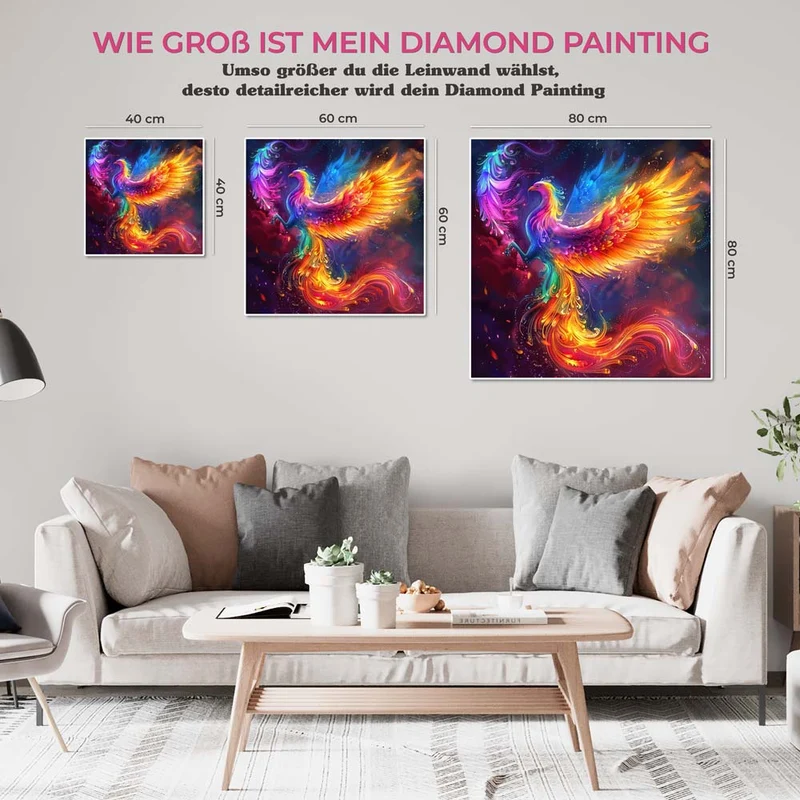 5D Diamond Painting – Phönix