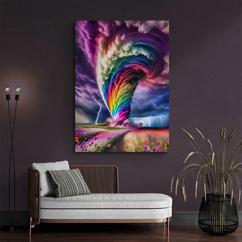 5D Diamond Painting – Tornado