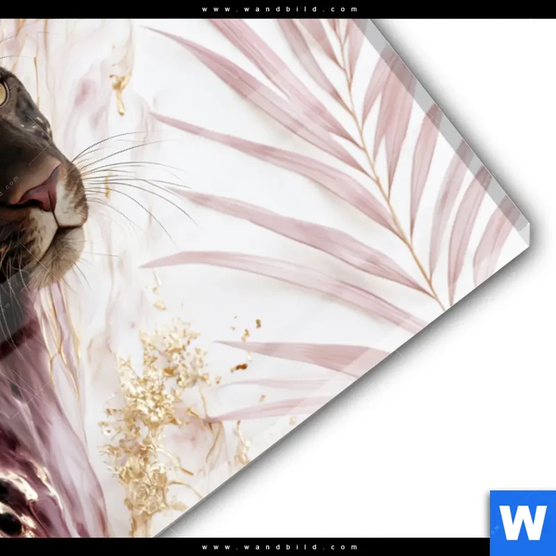 Acrylglasbild | Panther Glow | Querformat